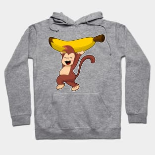 Monkey with Banana Hoodie